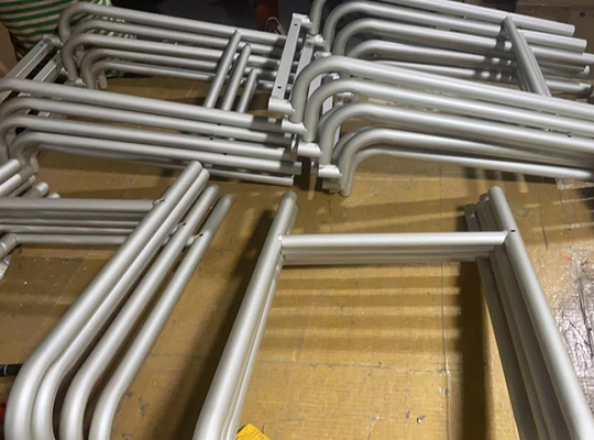 Elegant poeder gecoat metalen stoel frame metalen meubel frame voor eindeloze aanpassing