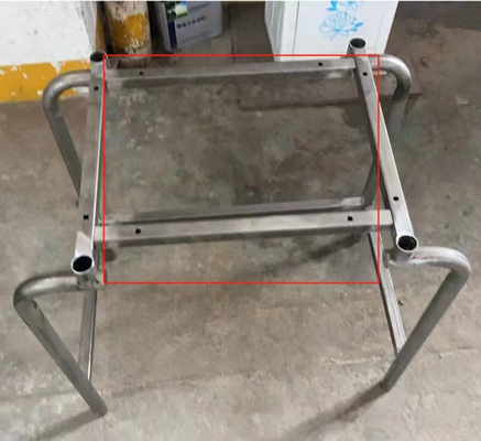Elegant poeder gecoat metalen stoel frame metalen meubel frame voor eindeloze aanpassing