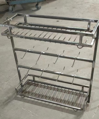 Zware plaat metalen organisator wandmontage roestweerstand