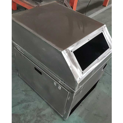 Rectangulair plaatmetalen elektrische doos Corrosiebestrijdende coating Geen weersbestendigheid