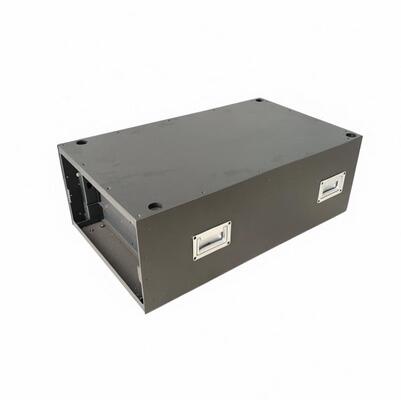 Poedercoating metalen plaat energieopslagkas met hoge duurzaamheid Ideaal voor ruwe omgevingen en langere levensduur