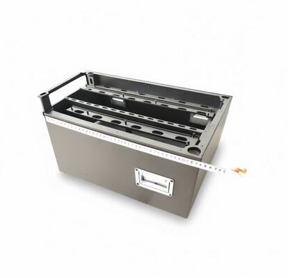 Poedercoating Plaat Metalen schelp Aanpasbare corrosiebestendigheid Ja Ideale beschermende behuizing voor energieopslag Cainet